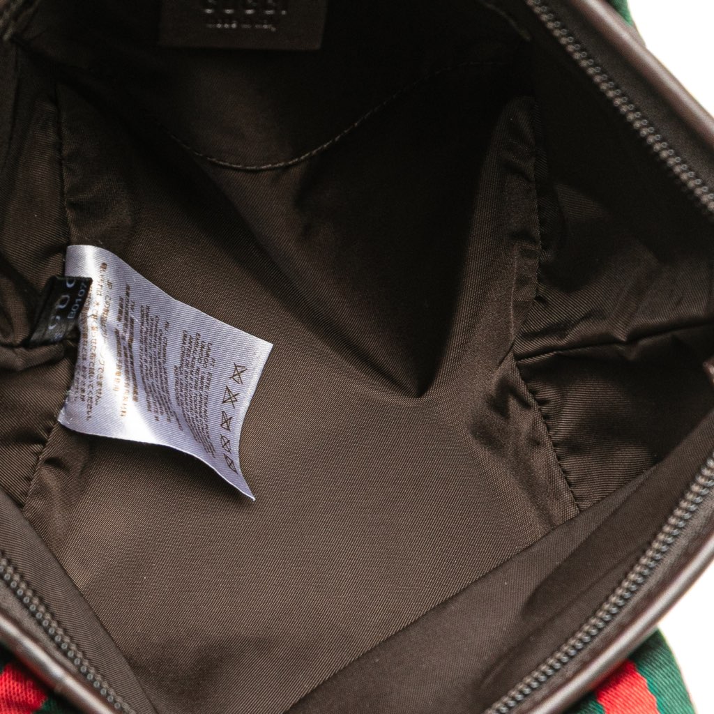 Gucci Mini GG Canvas Web Childrens Handbag - 4