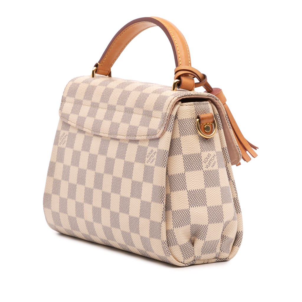 Louis Vuitton Damier Azur Croisette - Back view