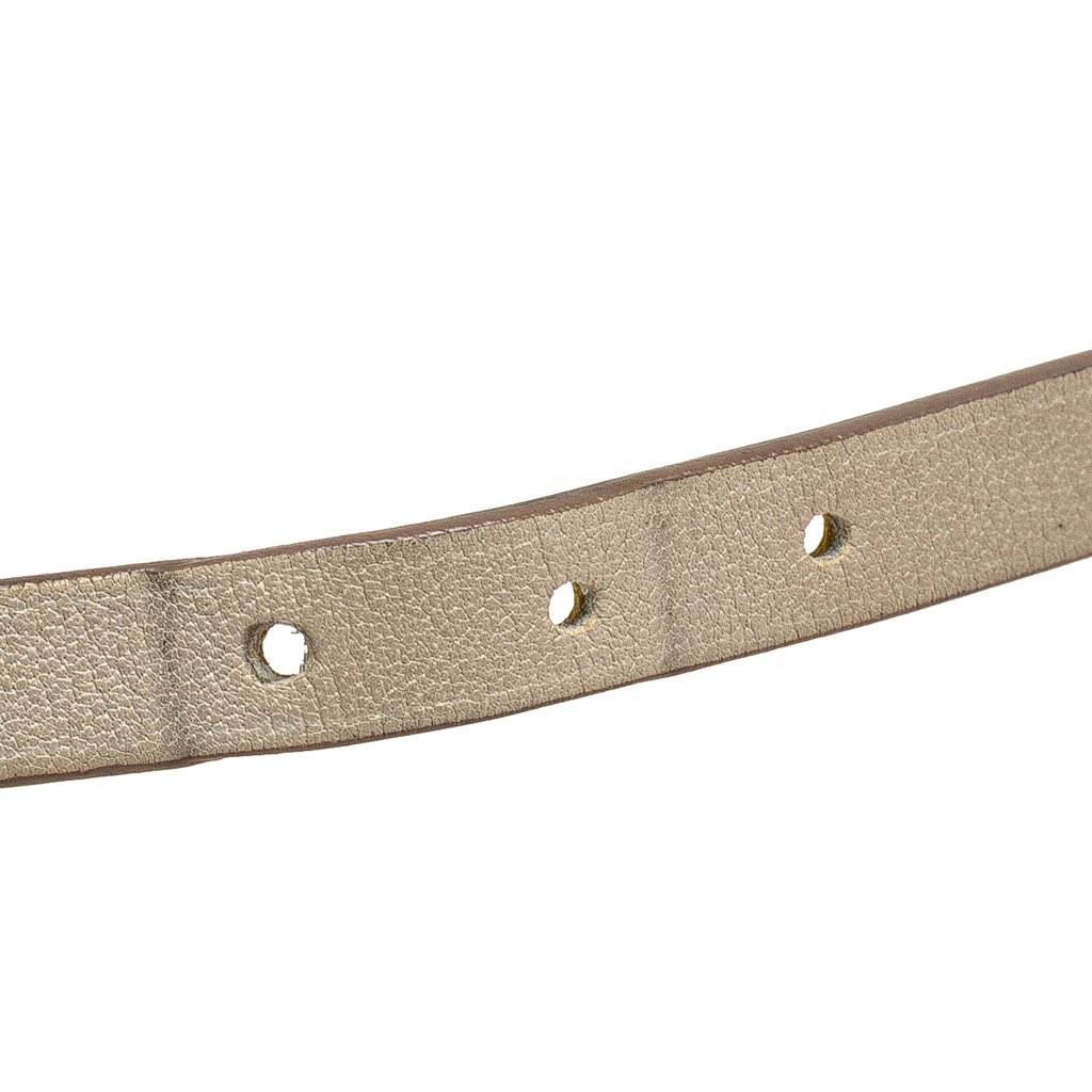 Hermès Leather Behapi Double Tour Bracelet M - Detail 1