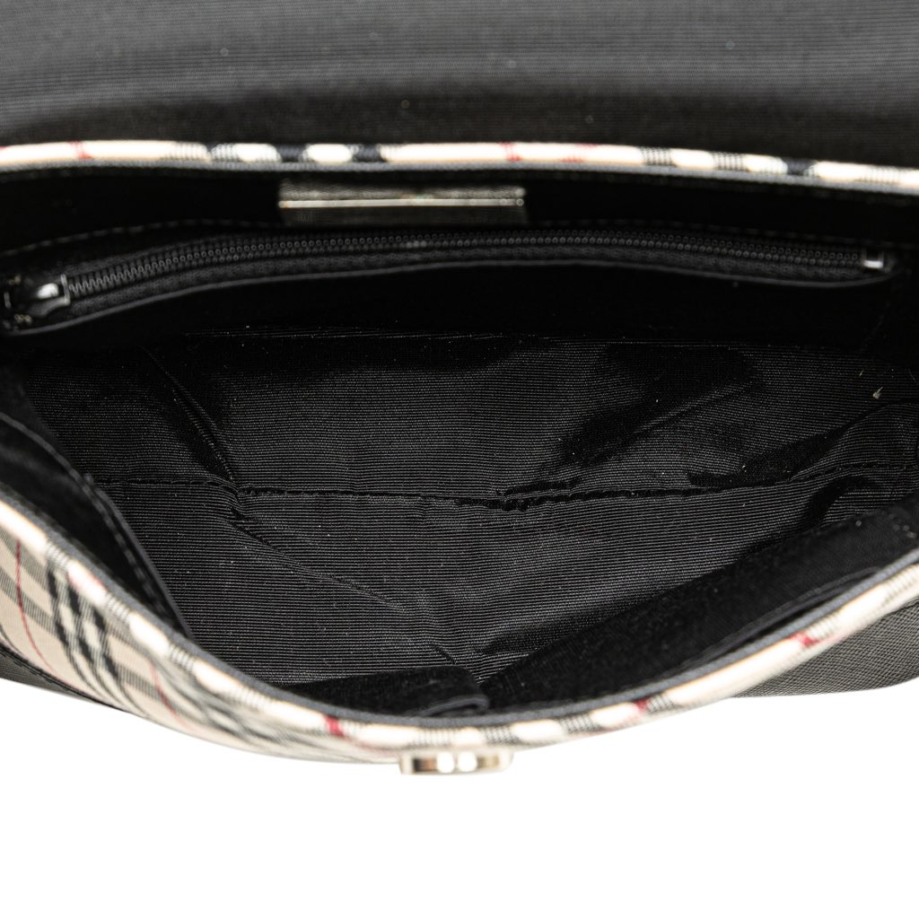 Burberry Nova Check Canvas Crossbody - 4