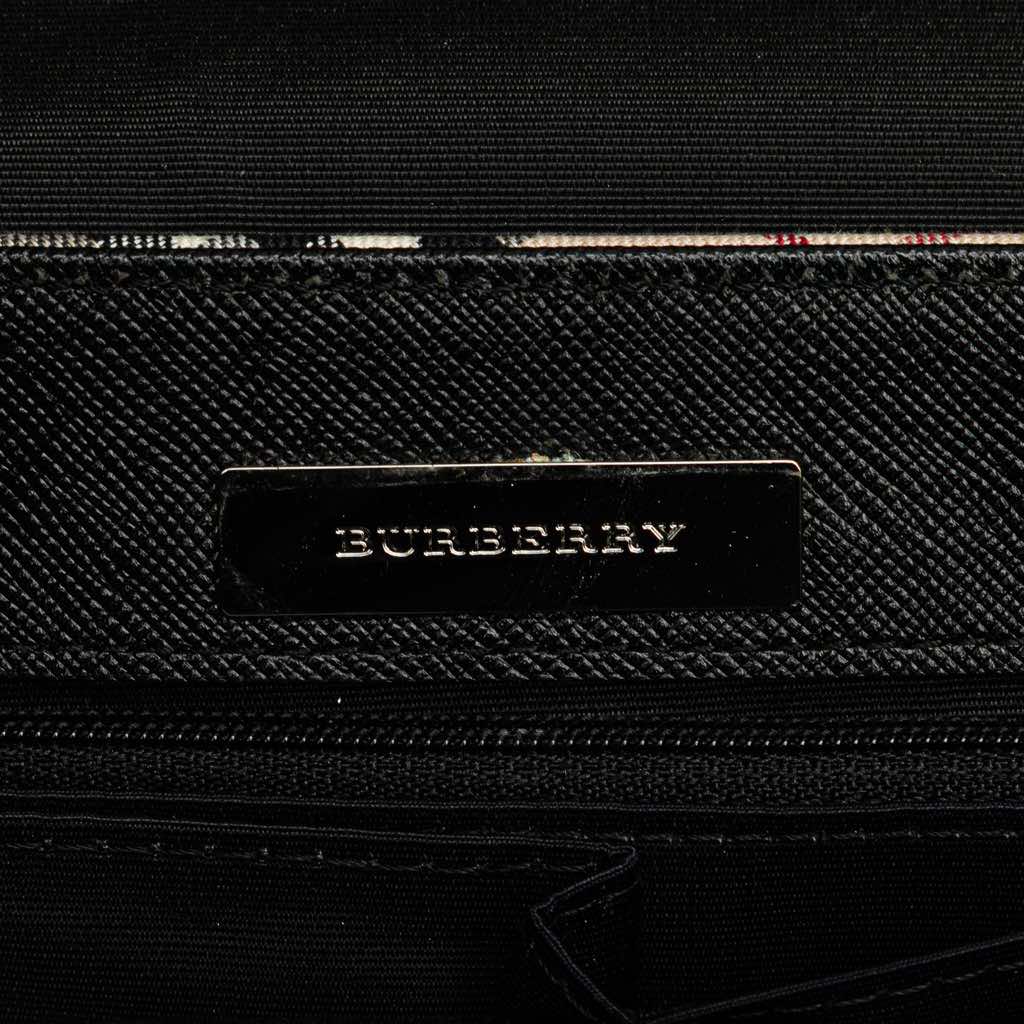 Burberry Nova Check Canvas Crossbody - 5
