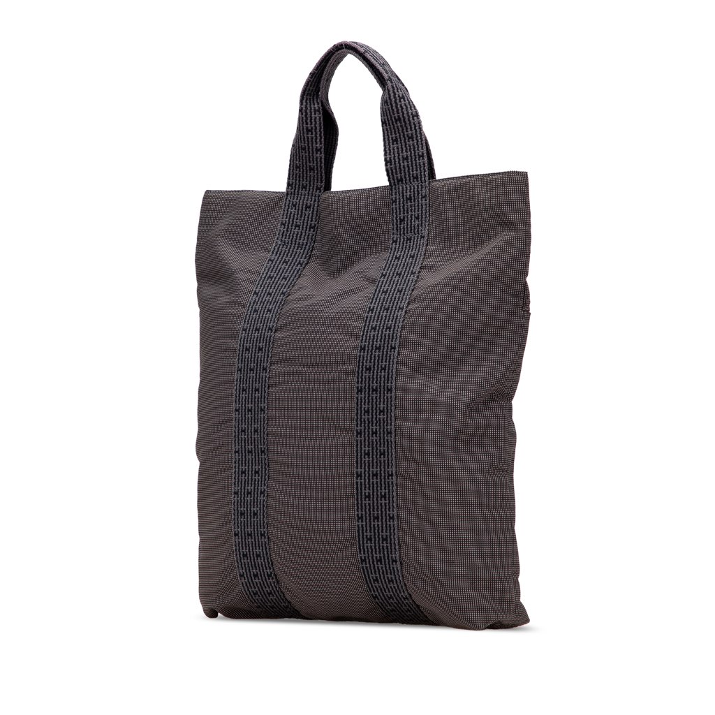 Hermès Canvas Herline Cabas - Back view