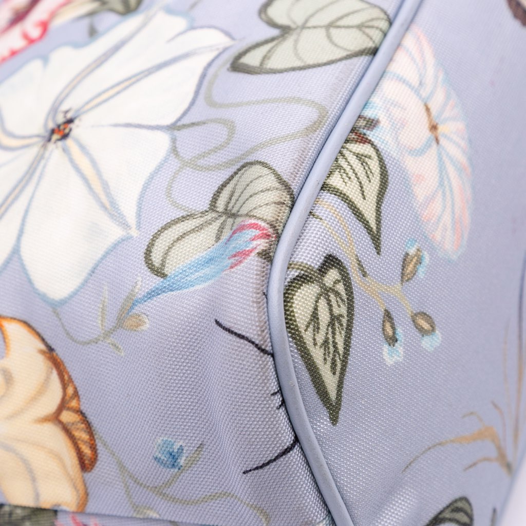 Gucci Small Canvas Flora Knight Convertible Tote - Image 12