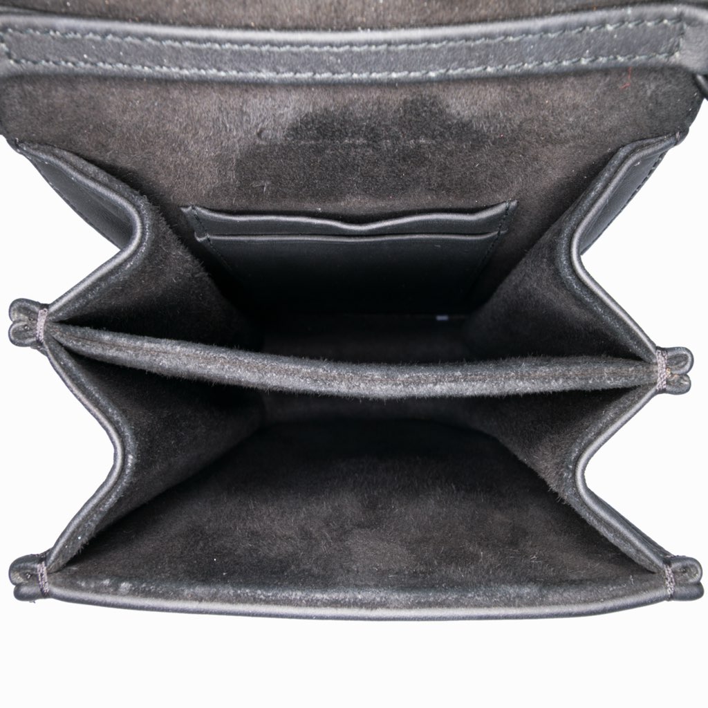 Dior Ultra Matte Calfskin Studded Vertical Diorama - 4