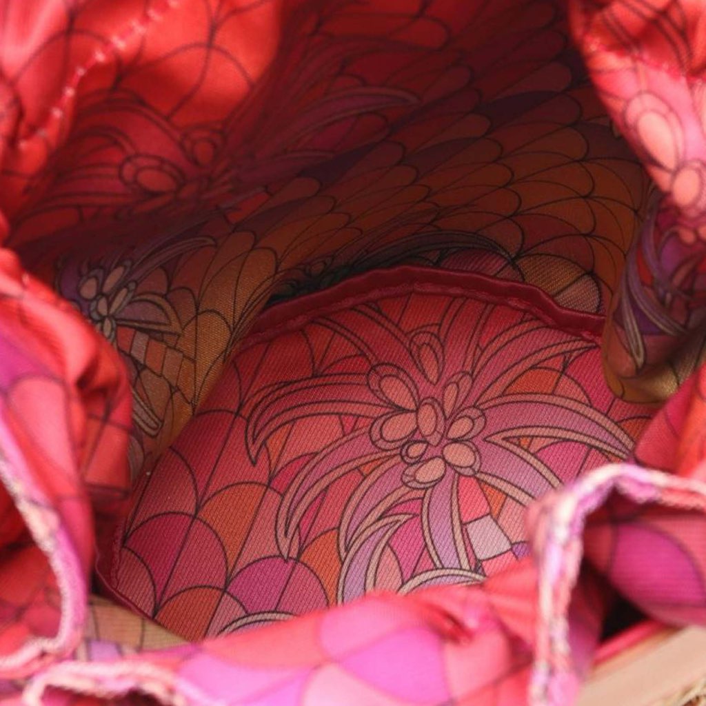 Bvlgari Rattan and Calfskin Serpenti Forever Bucket Bag - 3