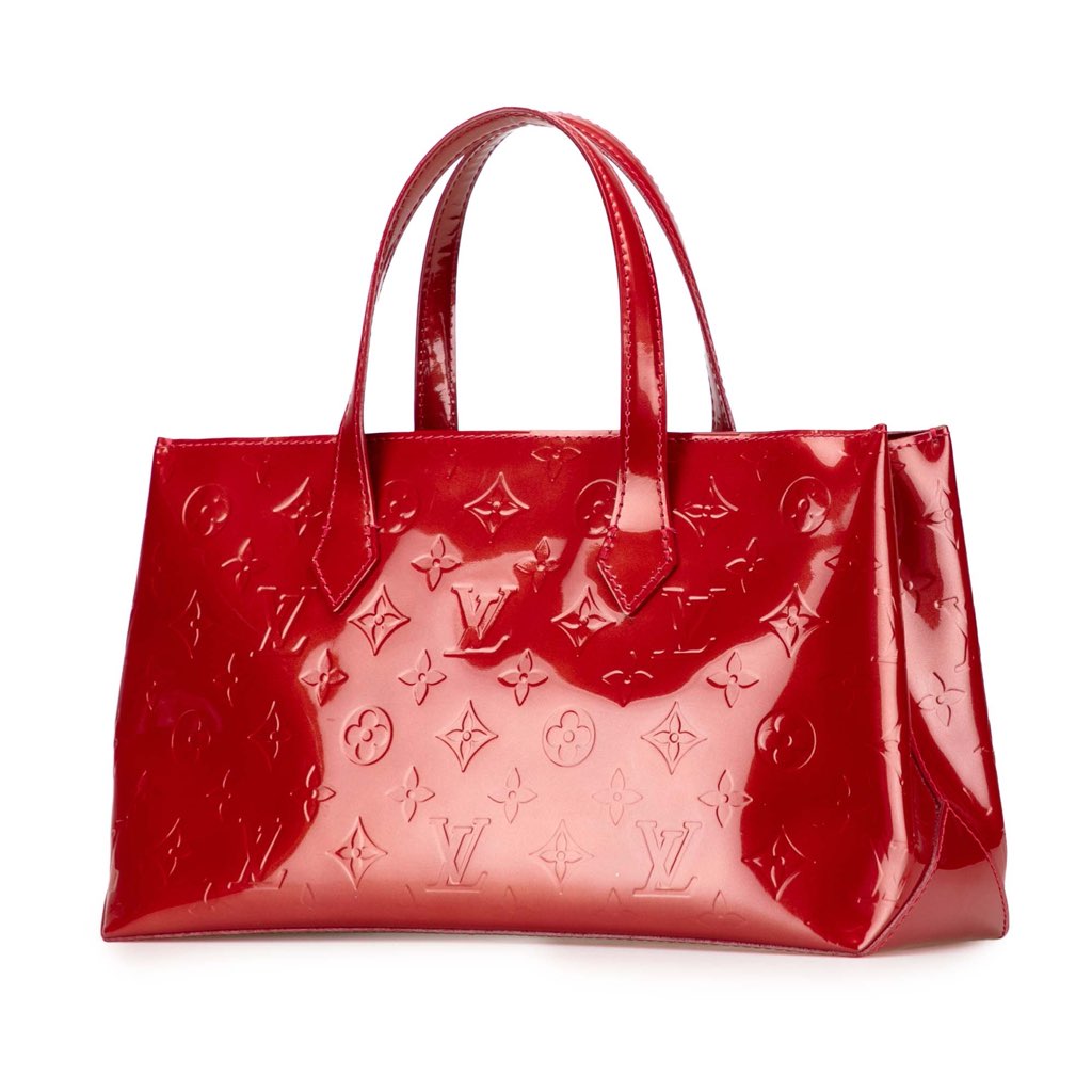 Louis Vuitton Monogram Vernis Wilshire PM - Back view