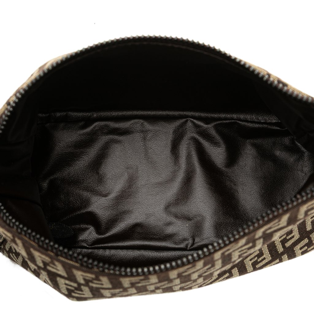 Fendi Zucchino Canvas Handbag - 4