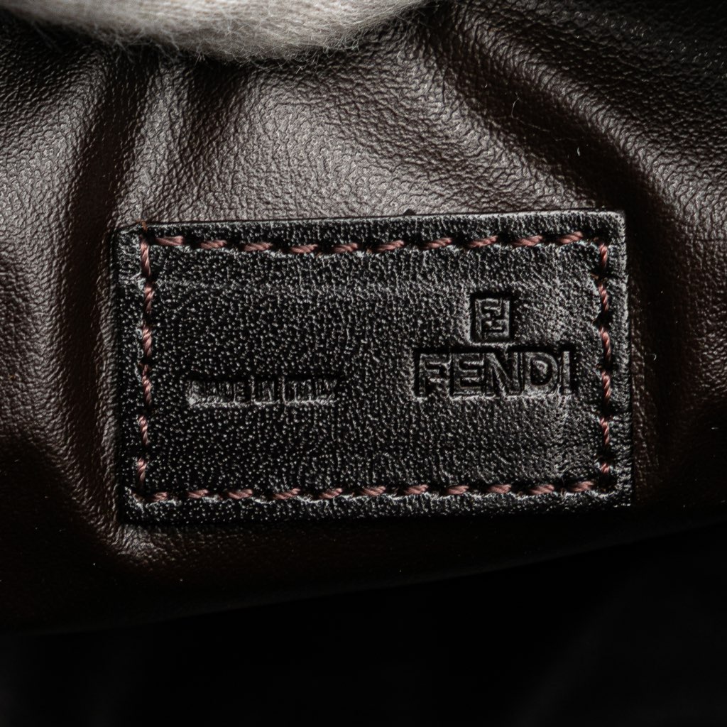 Fendi Zucchino Canvas Handbag - 5