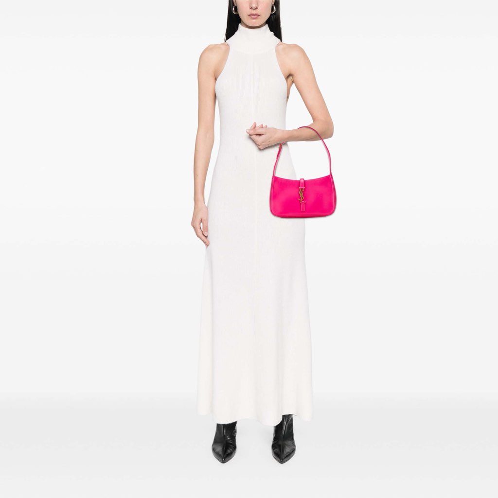 Saint Laurent Smooth Leather Le 5 a 7 Shoulder Bag - Image 13