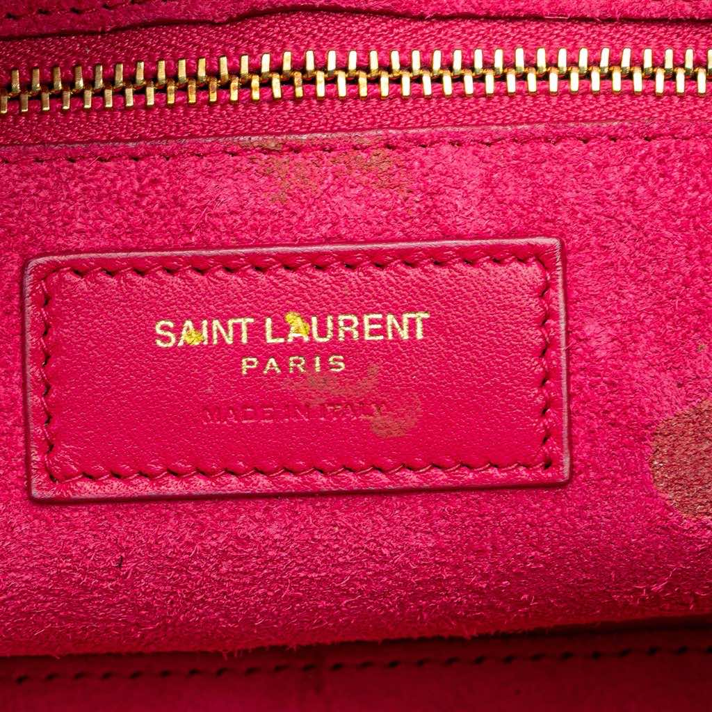 Saint Laurent Smooth Leather Le 5 a 7 Shoulder Bag - Side view