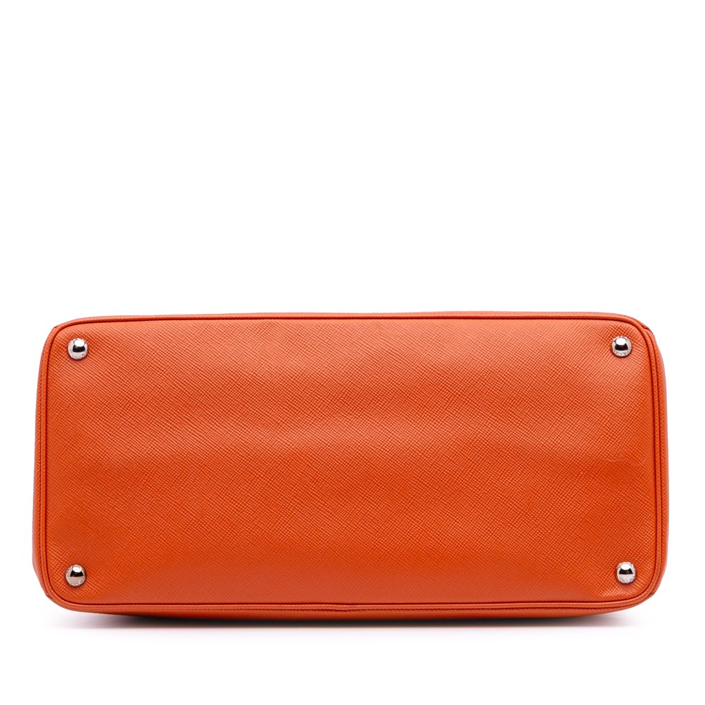 Prada Saffiano Cuir Turnlock Twin Satchel - 3