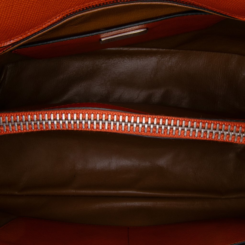 Prada Saffiano Cuir Turnlock Twin Satchel - 4