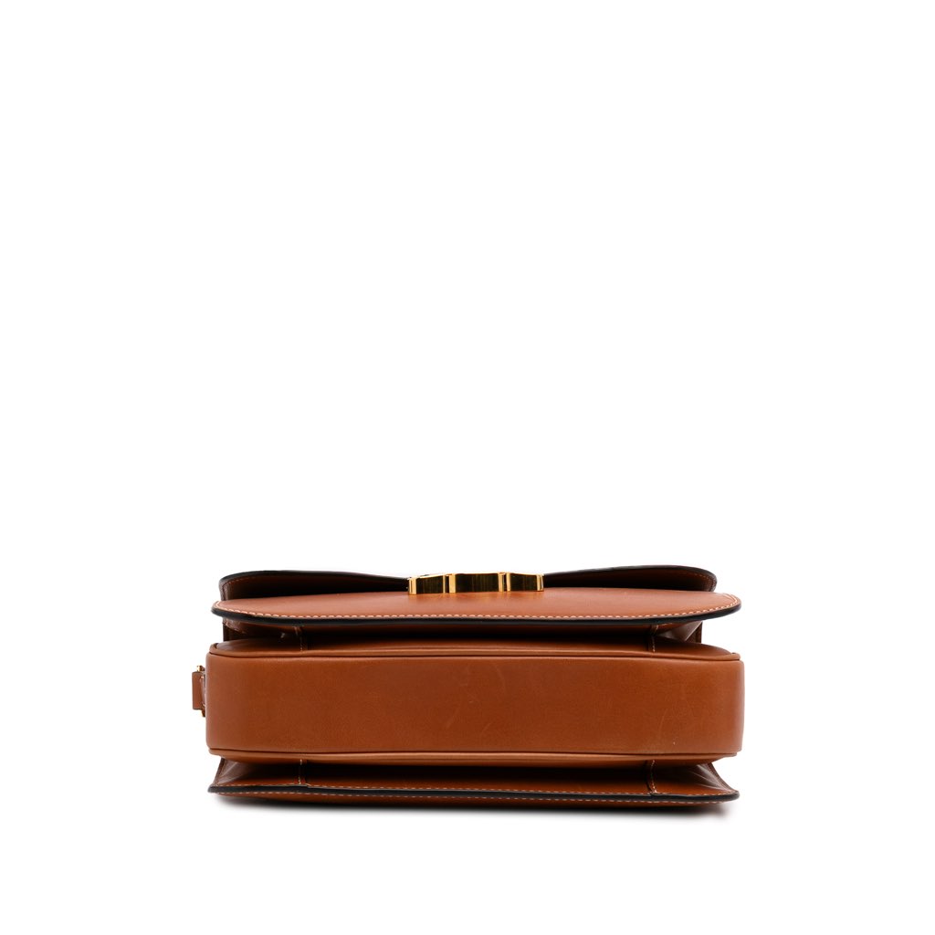 Celine Shiny Calfskin Claude Shoulder Bag - 3