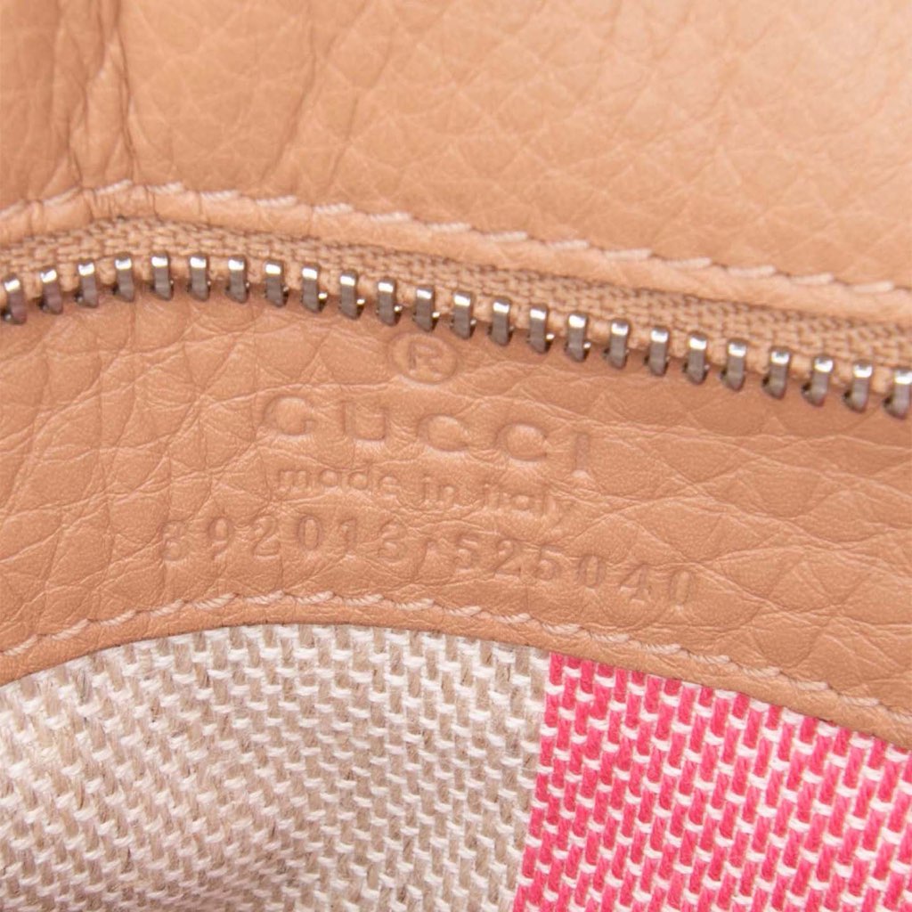 Gucci Medium Leather Bamboo Daily Satchel - Side view