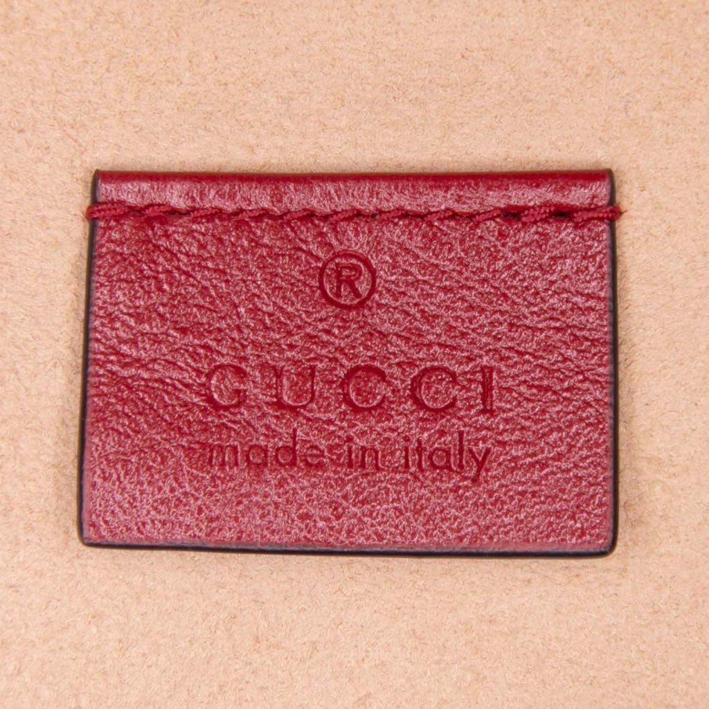 Gucci Mini GG Marmont Matelasse Leather Torchon Round Crossbody - 5