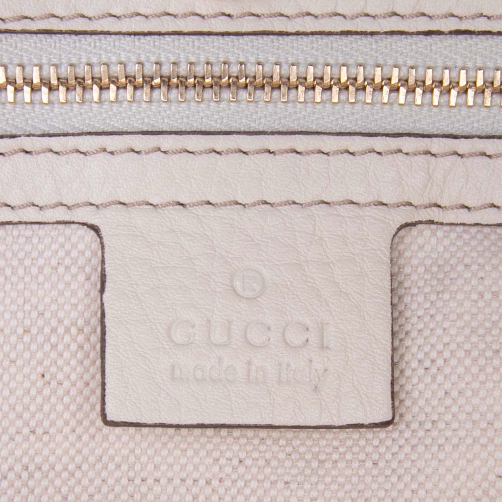 Gucci Medium Leather Bella Tote - Side view