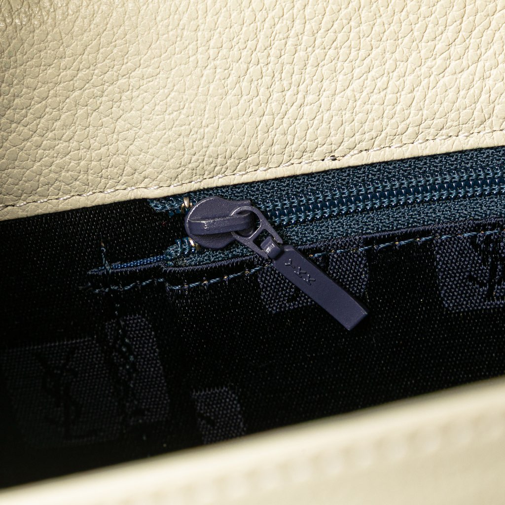 Yves Saint Laurent Leather Satchel - Detail 1