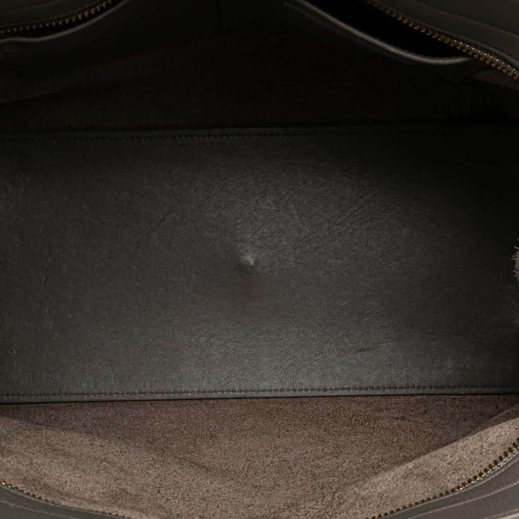 Saint Laurent Small Leather Monogram Cabas Satchel - 4