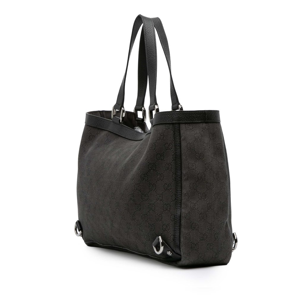 Gucci GG Canvas Abbey D Ring Tote - Back view