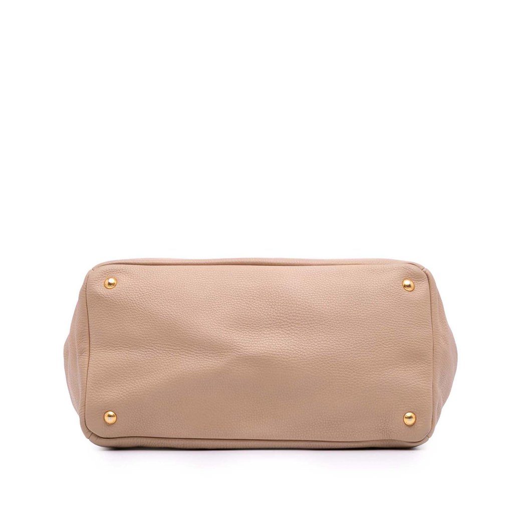 Prada Vitello Daino Open Convertible Tote - Image 6