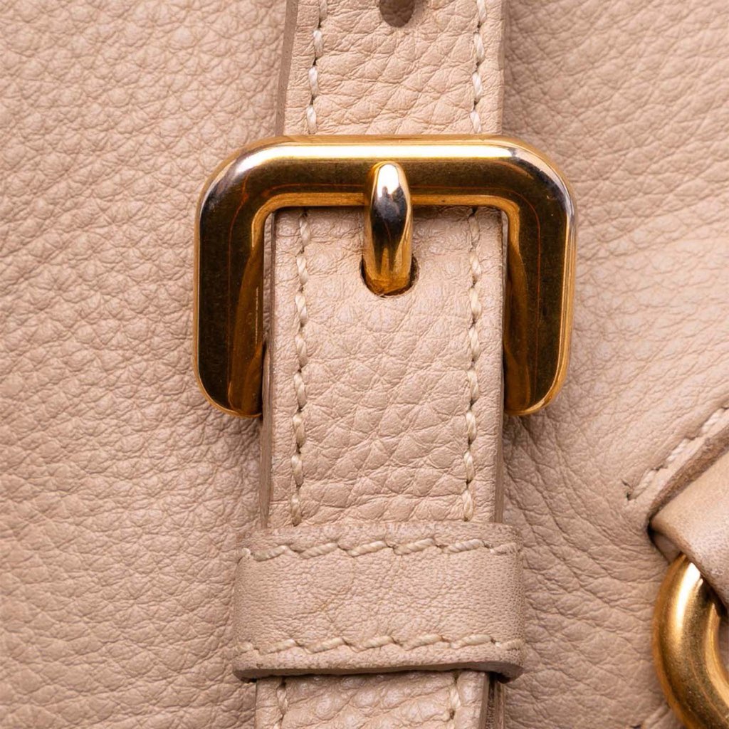 Prada Vitello Daino Open Convertible Tote - Detail 2