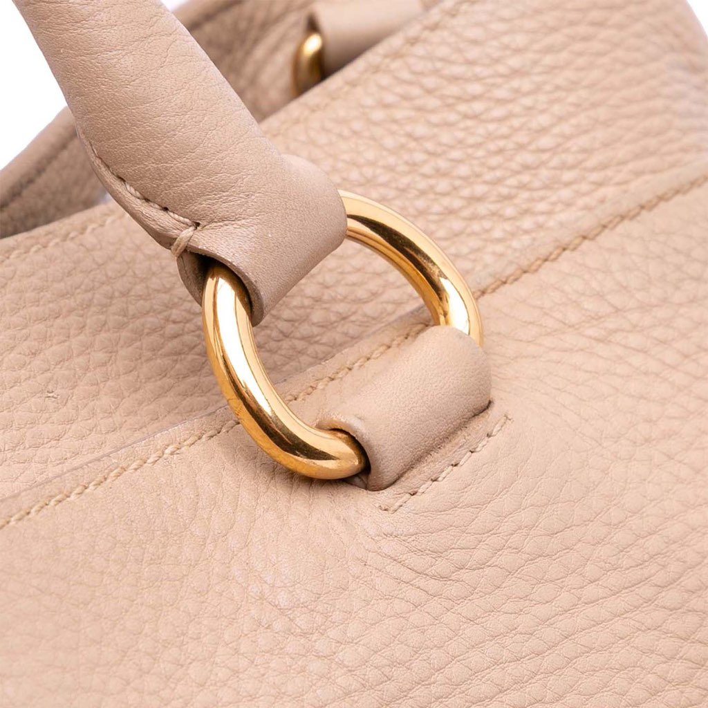 Prada Vitello Daino Open Convertible Tote - Image 11