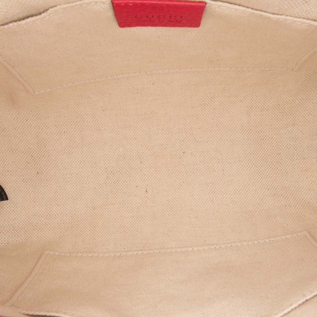 Gucci Mini Bicolor Calfskin Bamboo Shopper Satchel - 4