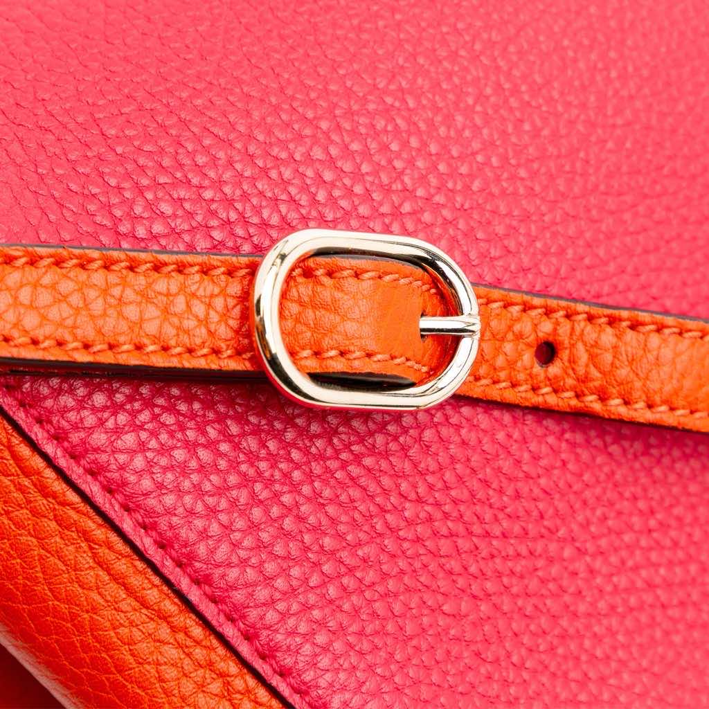 Gucci Mini Bicolor Calfskin Bamboo Shopper Satchel - Image 11