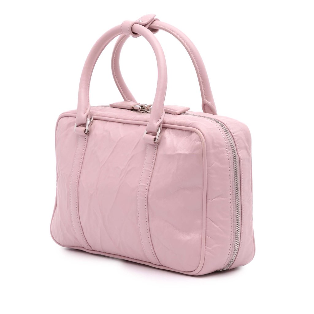 Prada Medium Nappa Antique Re-Edition 2001 Satchel - Back view