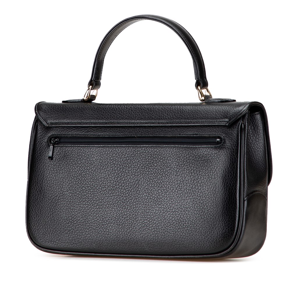 Burberry Leather Handbag - Back view