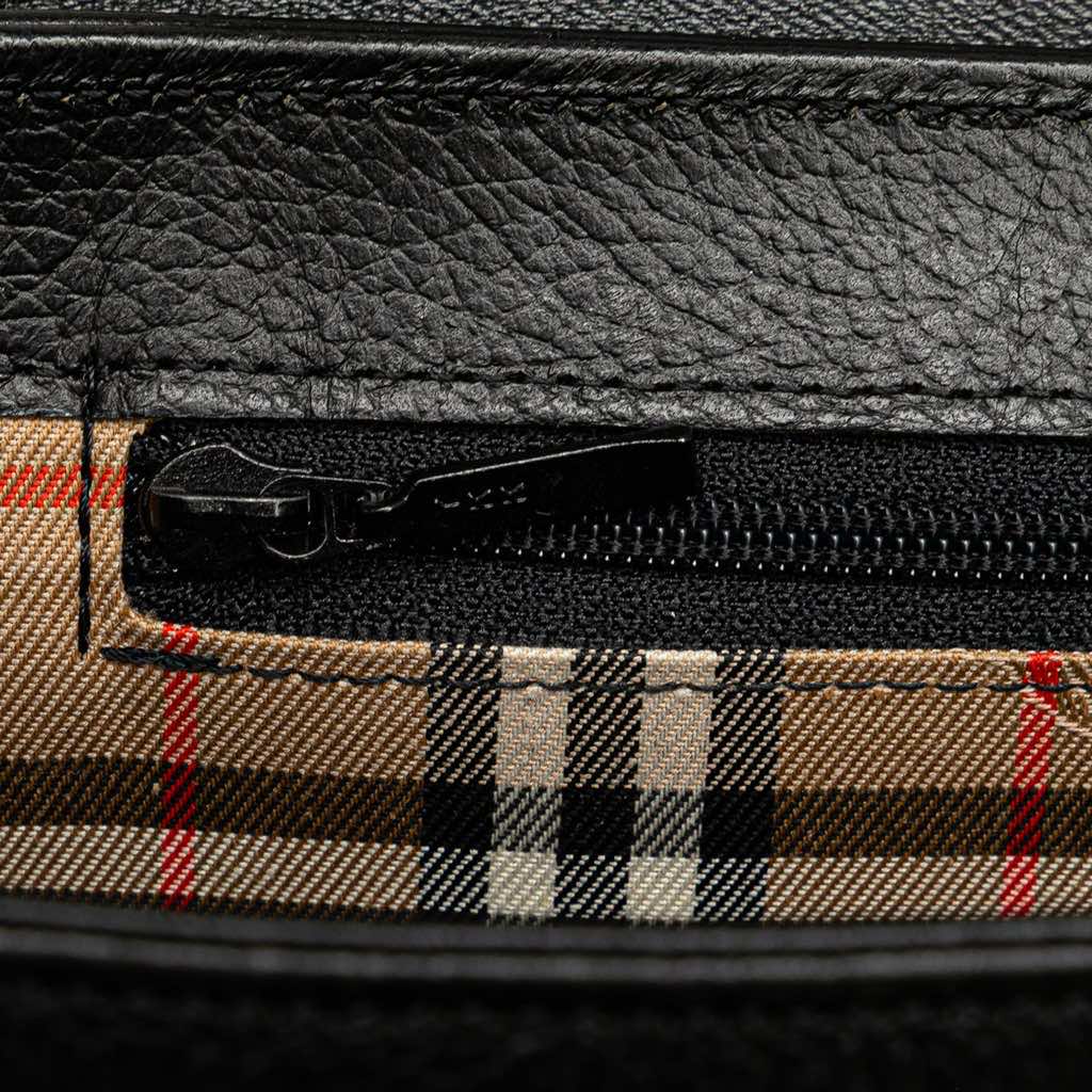 Burberry Leather Handbag - Side view