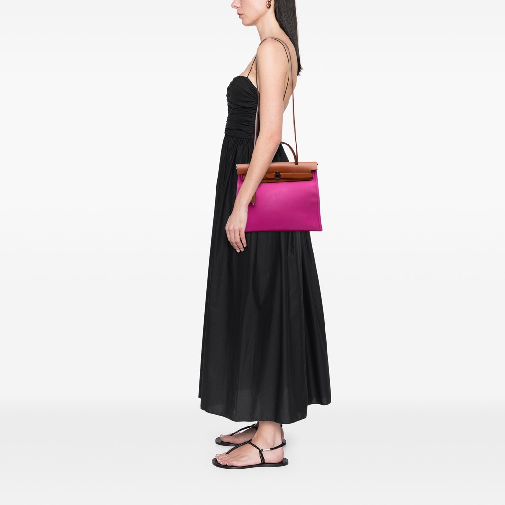 Hermès Toile Herbag Zip 31 - Image 10