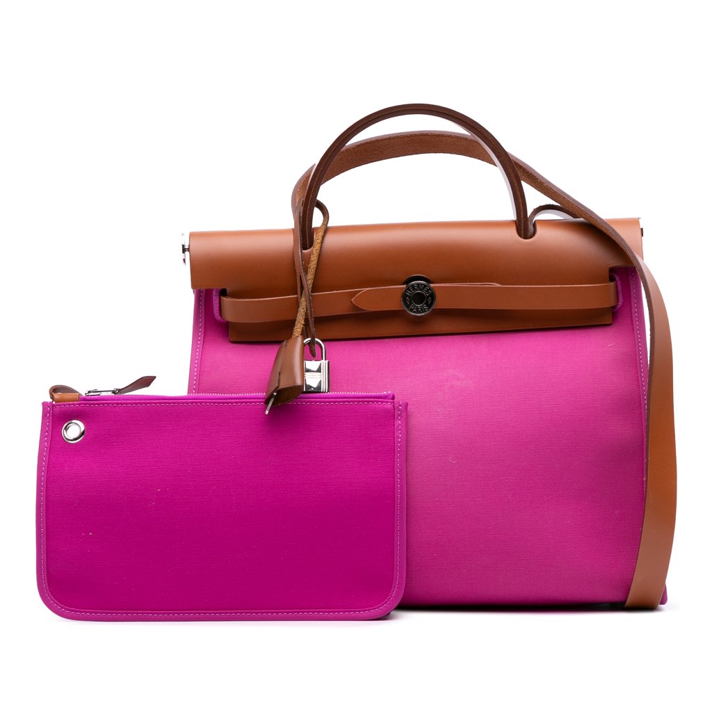 Hermès Toile Herbag Zip 31 - Image 11