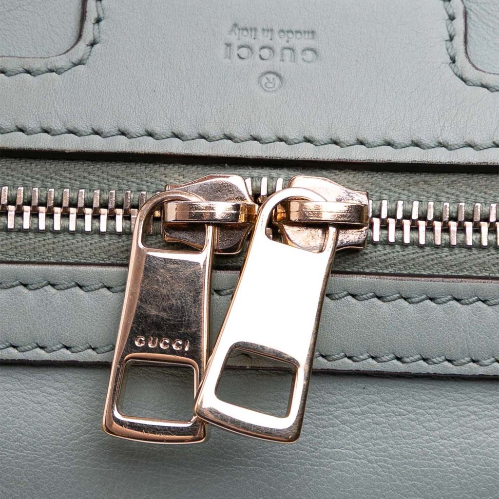 Gucci Small Microguccissima Trimmed Leather Joy Boston Bag - Detail 2