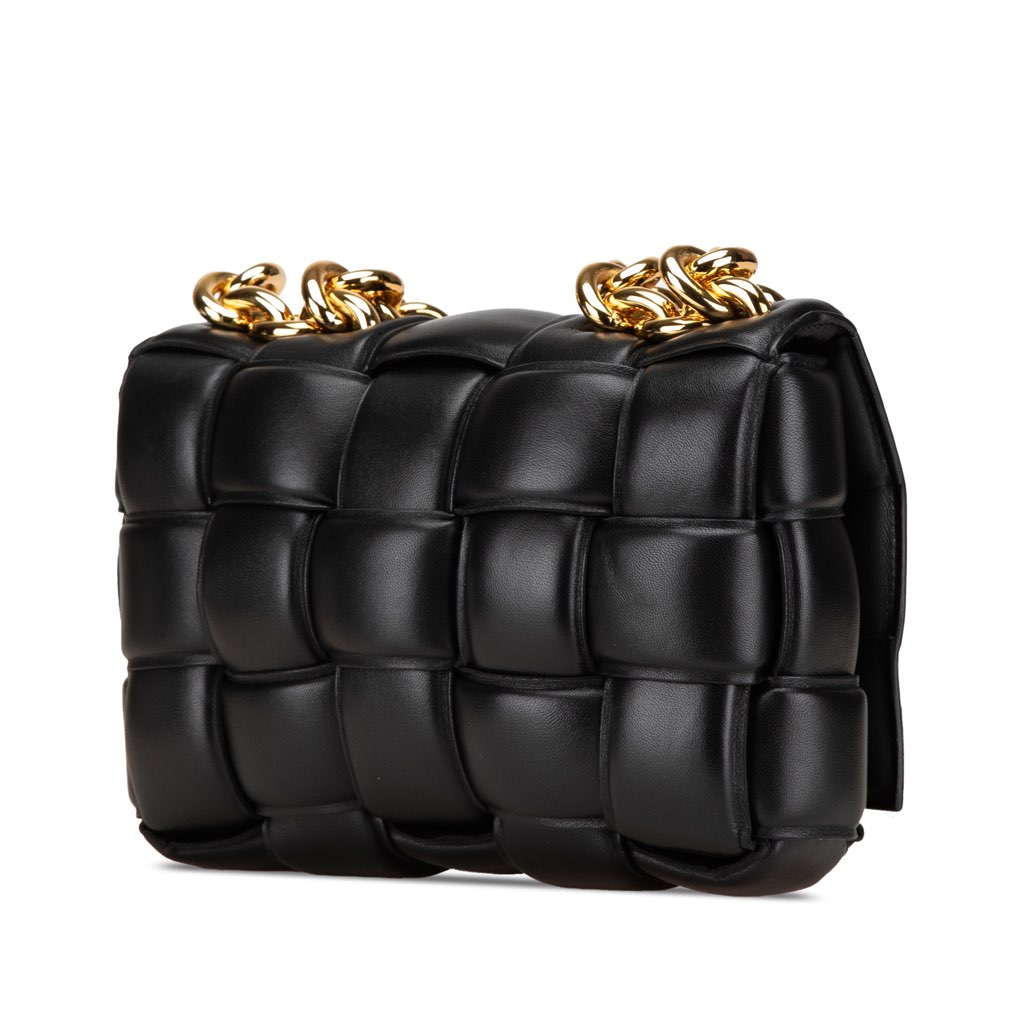 Bottega Veneta Nappa Intrecciato Padded Chain Cassette Satchel - 2