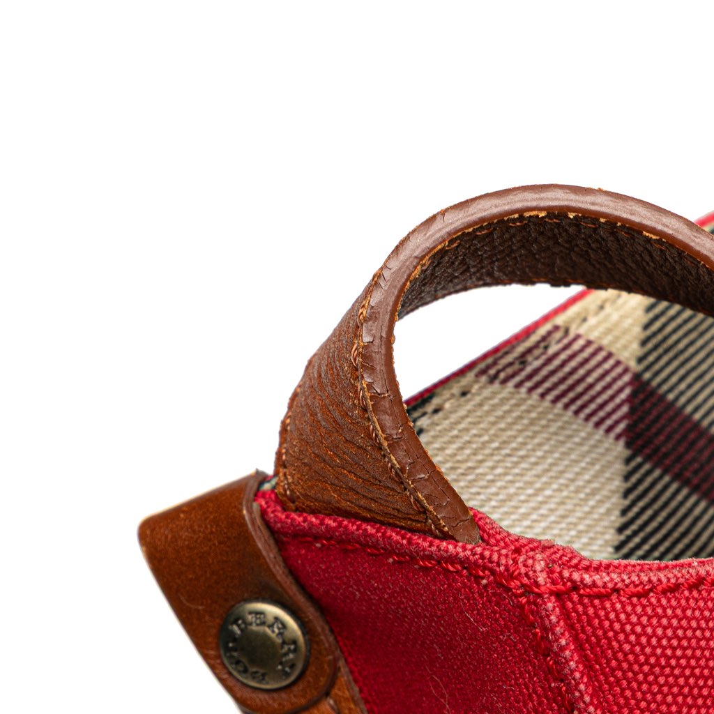 Burberry Supernova Check Trimmed Canvas Crossbody - Image 10