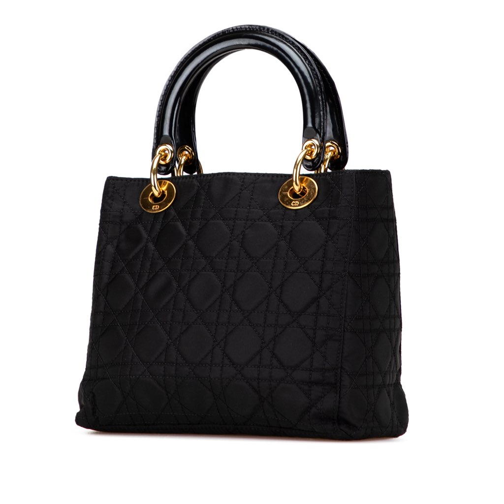 Dior Medium Nylon Cannage Lady Dior - 2
