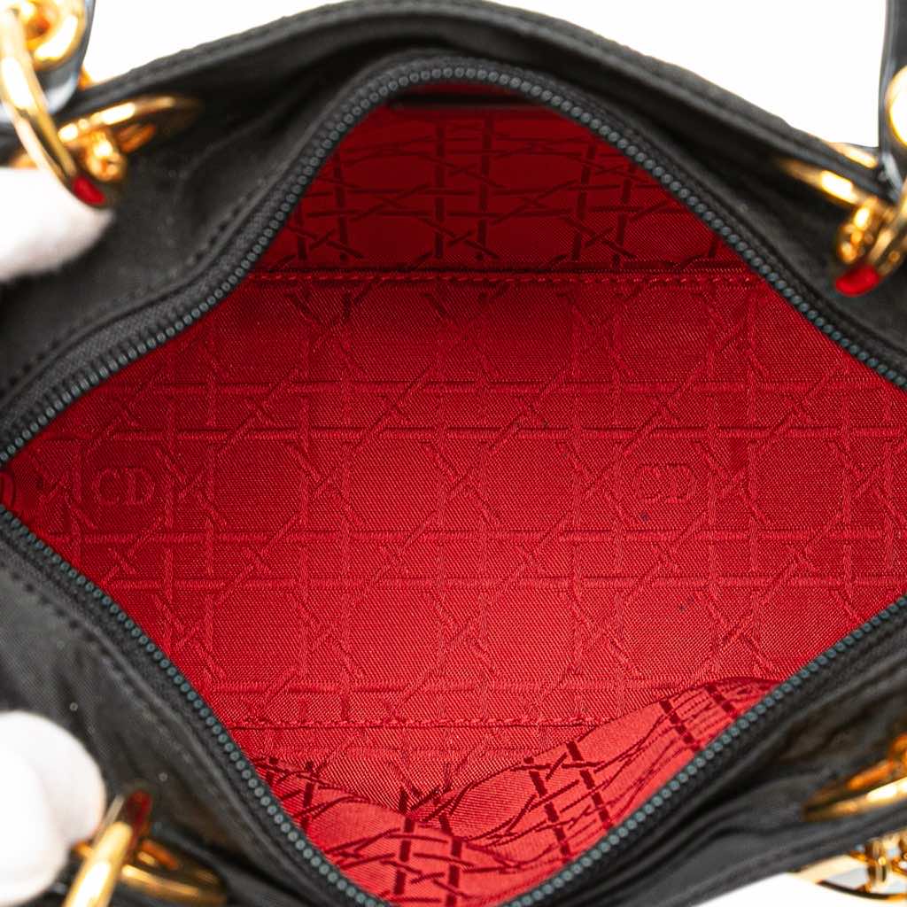 Dior Medium Nylon Cannage Lady Dior - 4