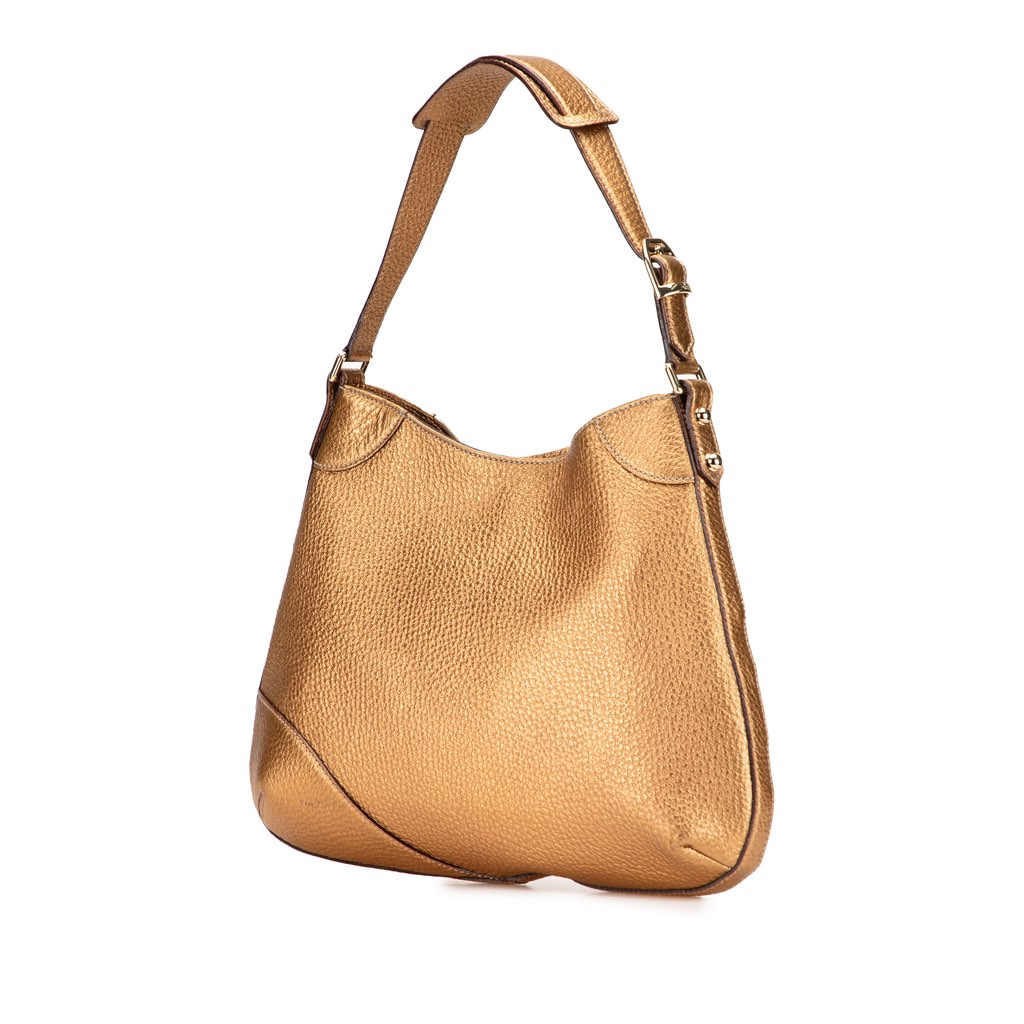 Gucci Grained Calfskin Hasler Hobo - 2