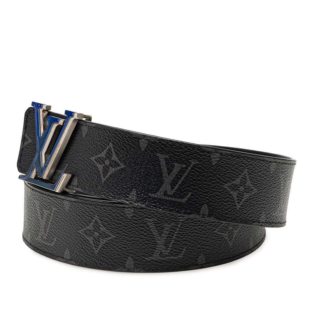 Louis Vuitton Monogram Eclipse LV Initiales Reversible Belt - 2
