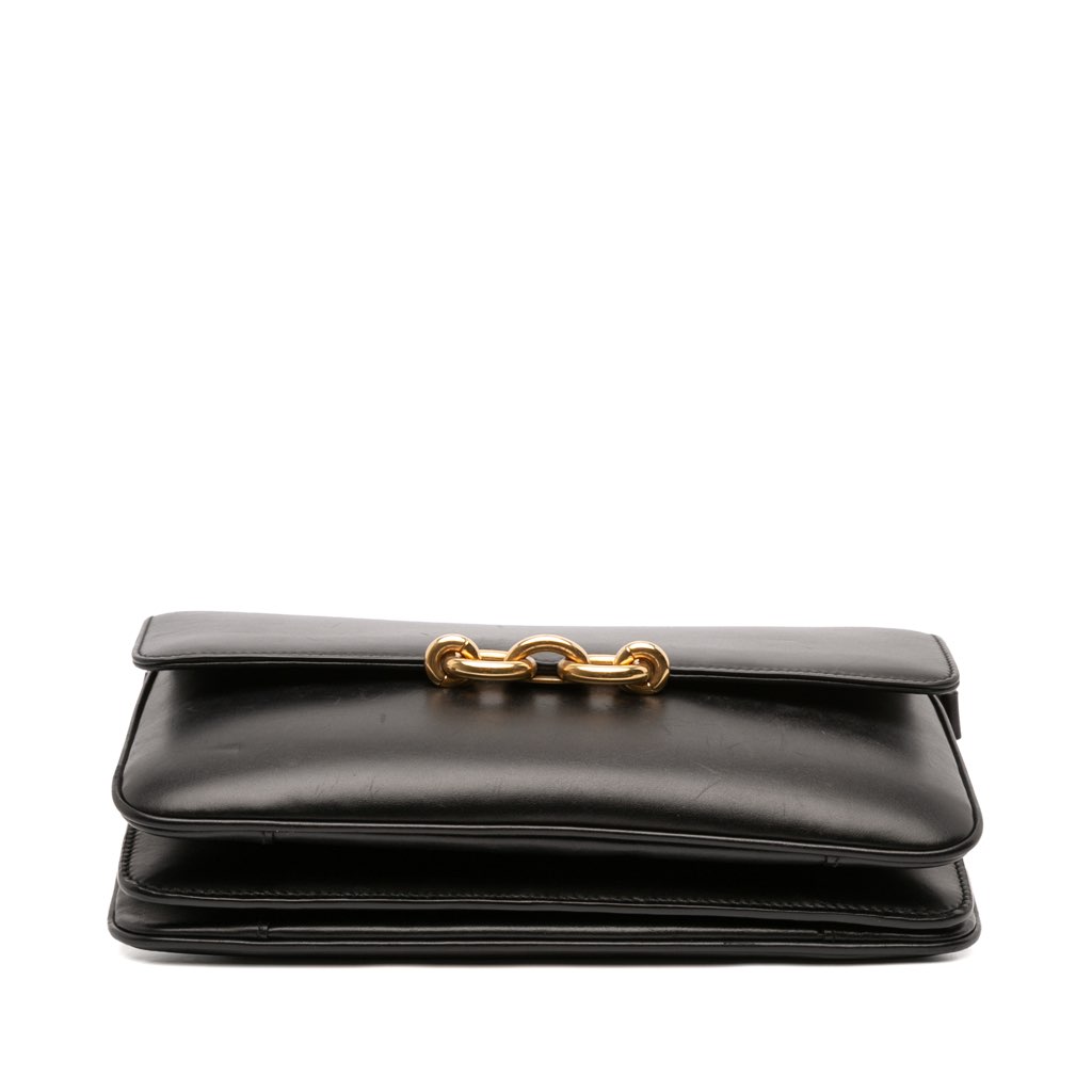 Saint Laurent Smooth Calfskin Le Maillon Crossbody - 3