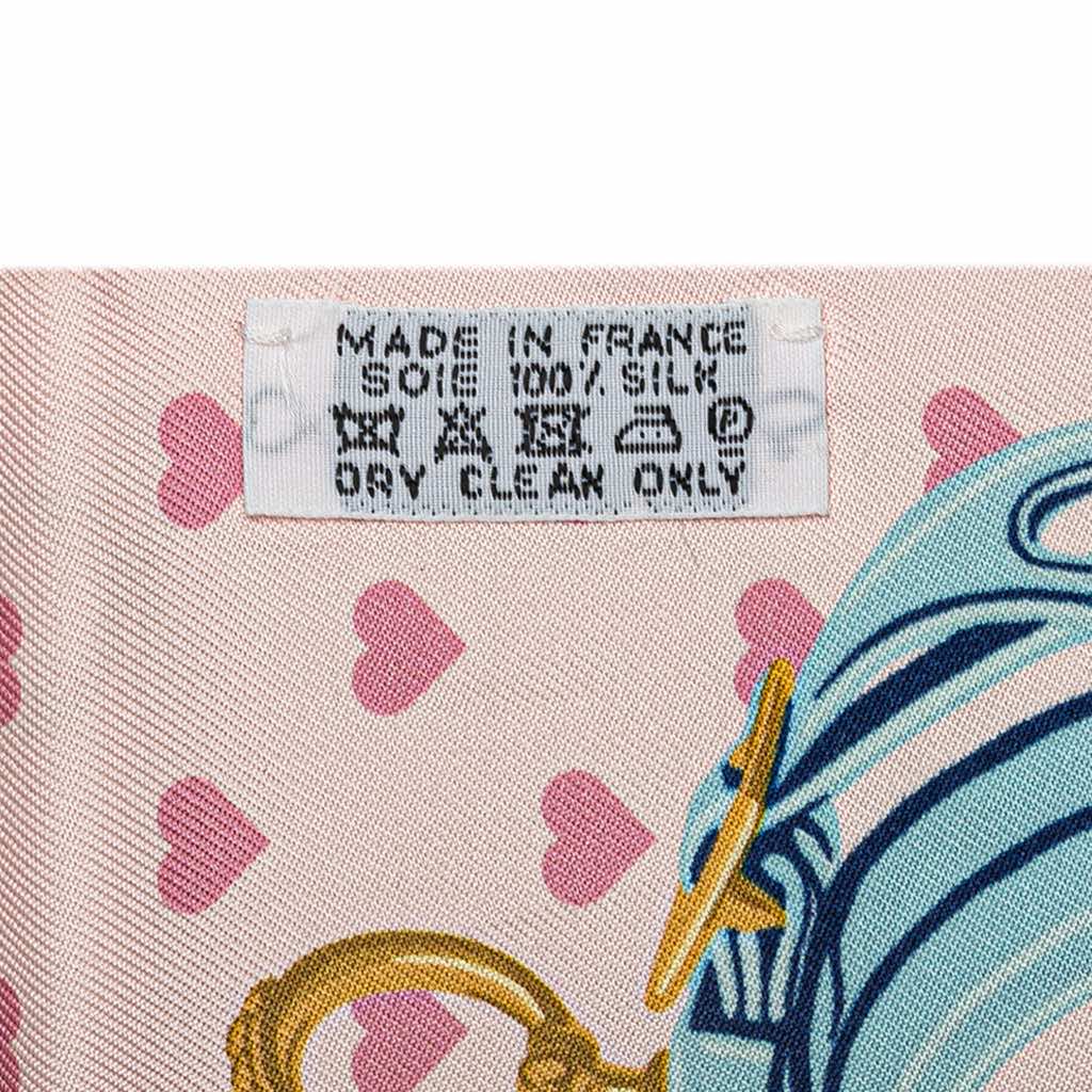 Hermès Brides De Gala Love Silk Twilly Scarf - 3