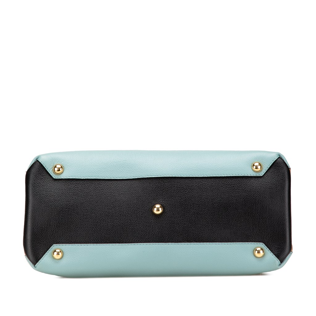 Burberry Medium Tricolor Leather Banner Satchel - 3