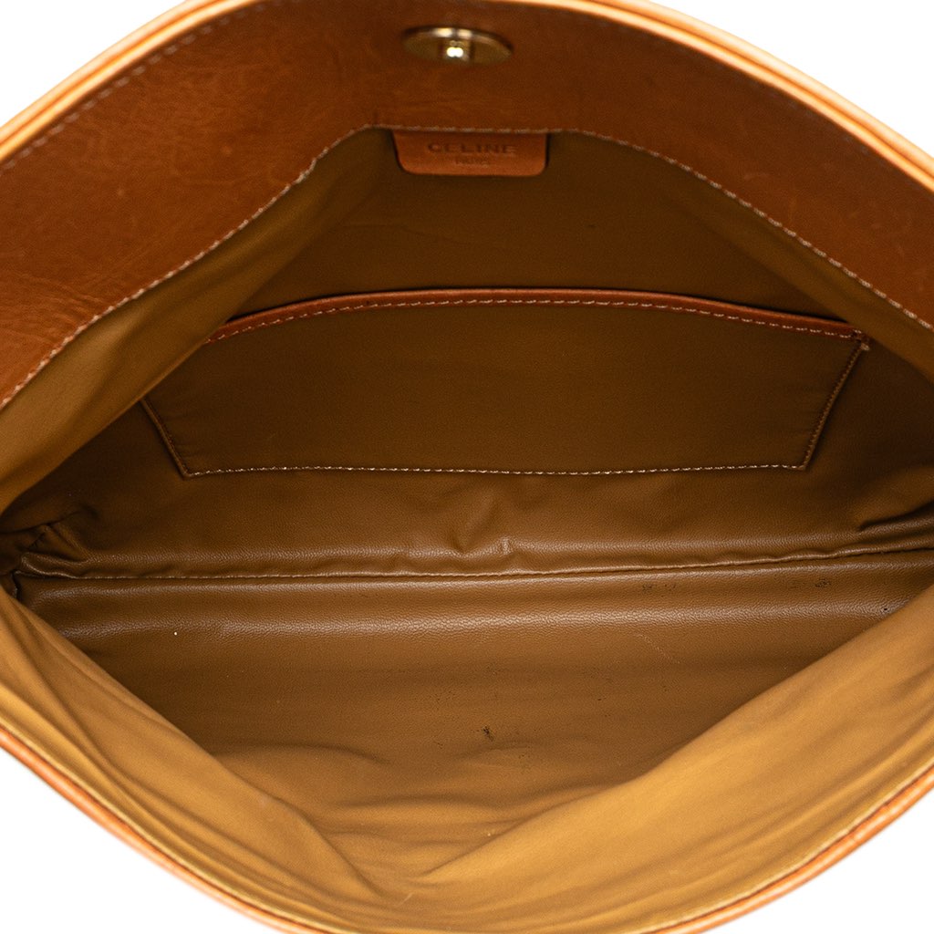 Celine Macadam Coated Canvas Clutch - 4