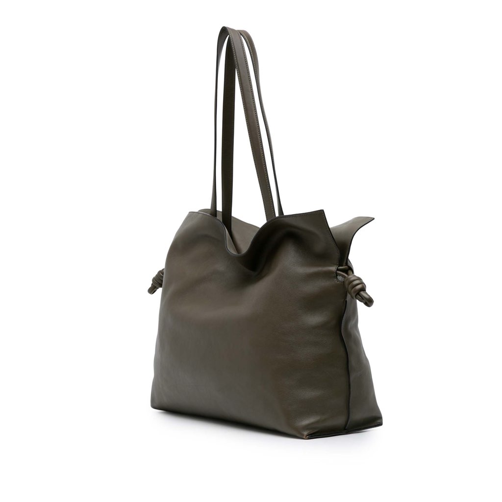 Loewe XL Calfskin Flamenco Knot Tote - 2
