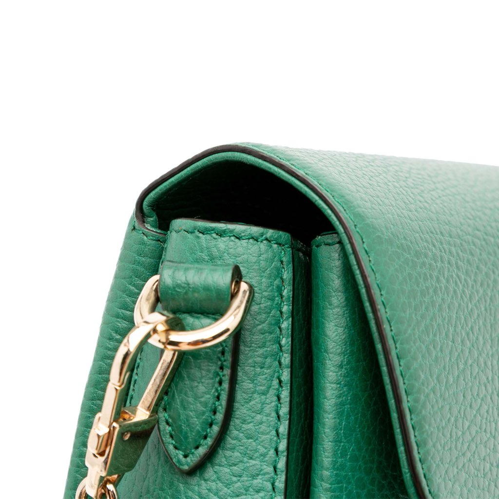 Gucci Small Dollar Calfskin Interlocking G Crossbody - Image 12