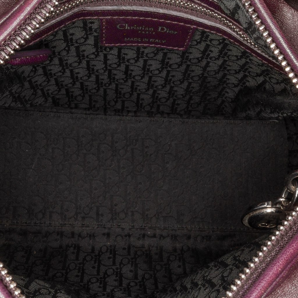 Dior Medium Lambskin Cannage Lady Dior - 4