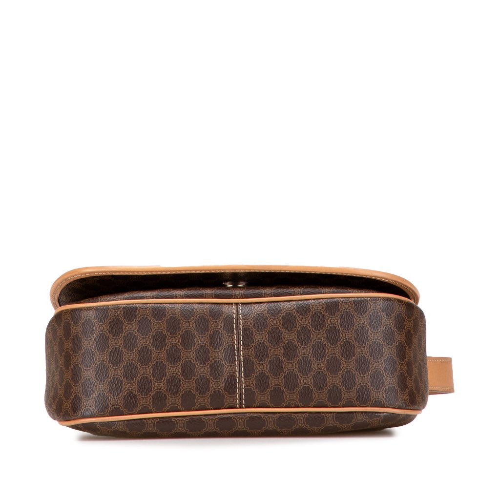 Celine Macadam Coated Canvas Crossbody - 3