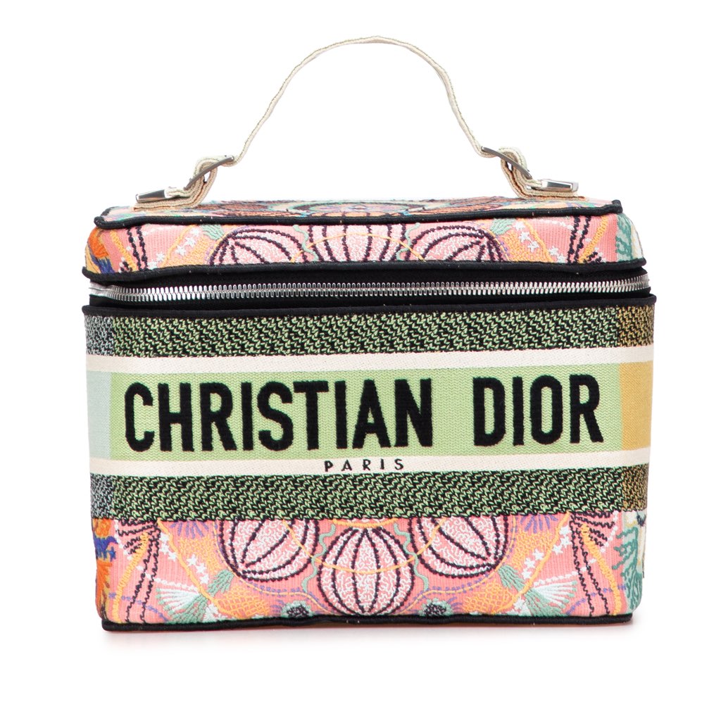 Dior Embroidered Canvas Dior In Lights Diortravel Vanity Case