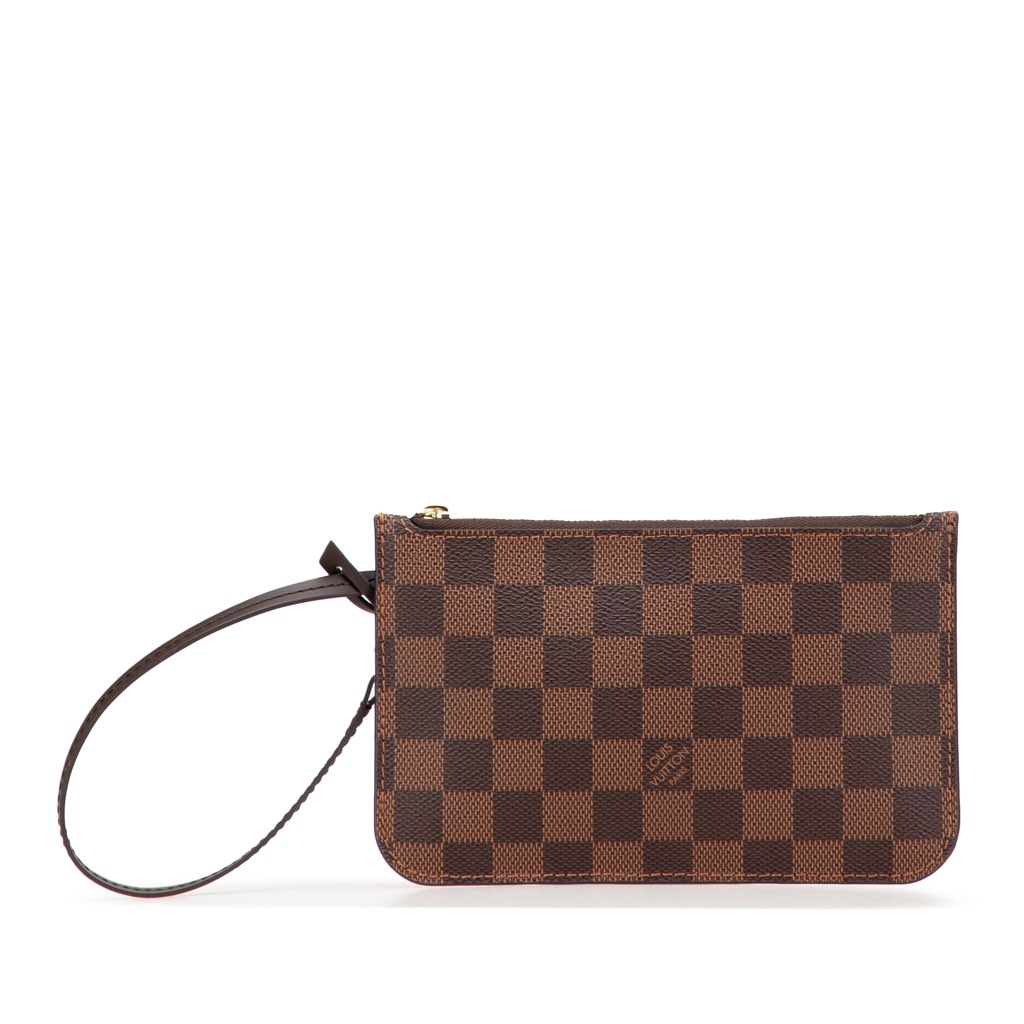 Louis Vuitton Damier Ebene Neverfull PM Pouch